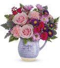 Playful Pitcher Bouquet